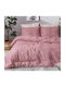 Beauty Home Комплект Плик за Завивка Памучен Кинг Сайз с 2 Калъфки 230x250 Crimson Art 12638 Гнила ябълка