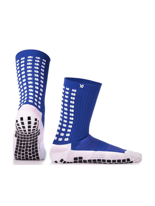 Lux Sports Football Socks Blue 1 Pair