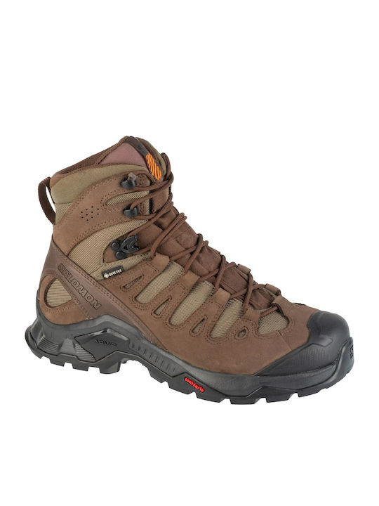 Salomon Quest Tracker GTX Ανδρικά Ορειβατικά Μποτάκια Αδιάβροχα με Μεμβράνη Gore-Tex Καφέ
