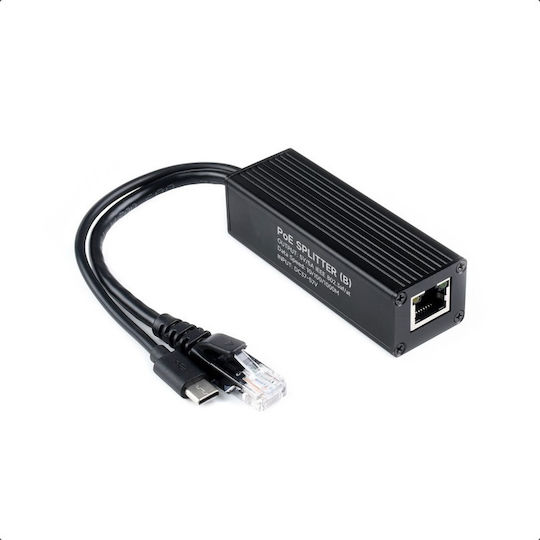 Waveshare POE-SPLITTER-25W-TYPE-C Expansion Board PoE Сплитер