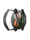 Techsuit Defense360 Pro Πλαστική Θήκη με Τζαμάκι σε Μαύρο χρώμα για Samsung Galaxy Watch7 (40mm)