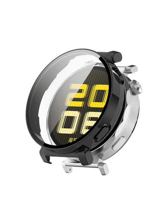Techsuit Defense360 Pro Plastikhülle mit Glas in Schwarz Farbe für Samsung Galaxy Watch5 Pro