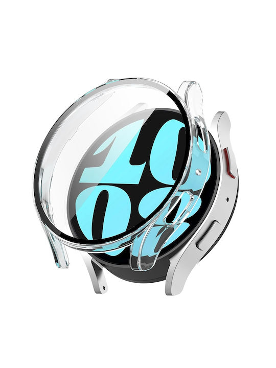 Techsuit Defense360 Pro Πλαστική Θήκη με Τζαμάκι σε Διάφανο χρώμα για Samsung Galaxy Watch6 (40mm) Techsuit Defense360 Pro Πλαστική Θήκη με Τζαμάκι σε Διάφανο χρώμα για Samsung Galaxy Watch6 (40mm)