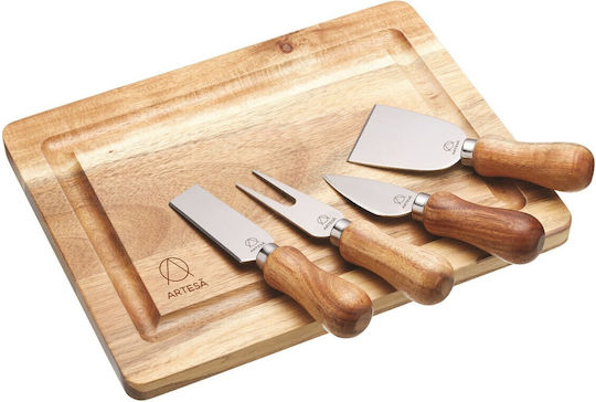 Kitchen Craft Πλατώ Σερβιρίσματος Τυριών Ξύλινο 20x25.5x3.5εκ. 5τμχ Kitchen Craft Πλατώ Σερβιρίσματος Τυριών Ξύλινο 20x25.5x3.5εκ. 5τμχ