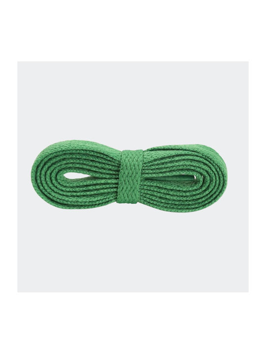 Flache Schnürsenkel Grün 110 cm Schnürsenkel Grün