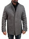 Ανδρικό Παλτό Grey/brown Melange