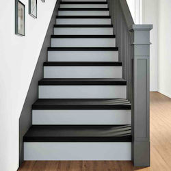 Stair Mats 8 Pieces Dark Brown 70x25x2 Cm Oak W...
