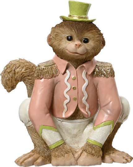 Kaemingk Декоративна Monkey от Полирезин 19.5x27x27см 1бр