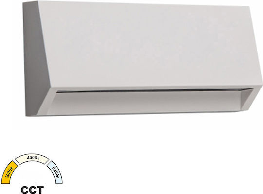 Adeleq Стенен Външен Плафон LED IP65 3W с Регулируемо бяло Светлина