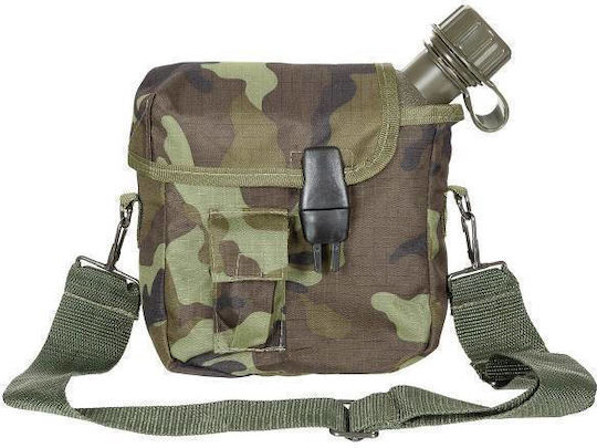 Mfh US Feldflasche 1,9l mit Hülle M95 CZ Tarnmuster