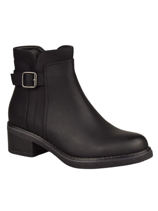 Yfantidis Women's Ankle Boots Black