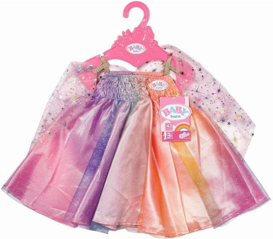 ZAPF Creation Baby Born Дрешки Рокля Rainbow 43 см
