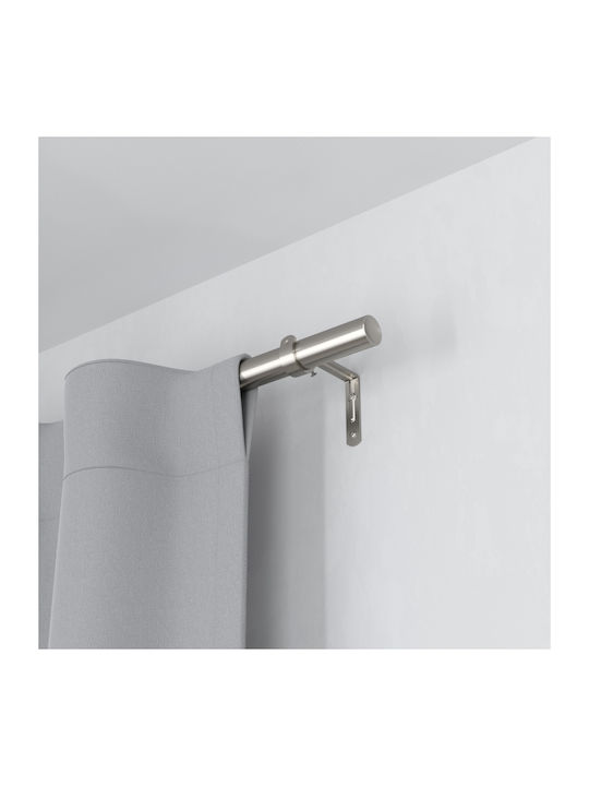 Umbra Extendable Metallic Curtain Pole Zen Single Φ2.5mm 81-162cm Nickel Matte