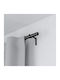Umbra Extendable Metallic Curtain Pole Zen Single Φ2.5mm 81-162cm Black Checkmate