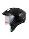 Autoline V520 Black Κράνος Μηχανής Jet 1200gr