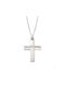 Senza Men's Cross from Silver