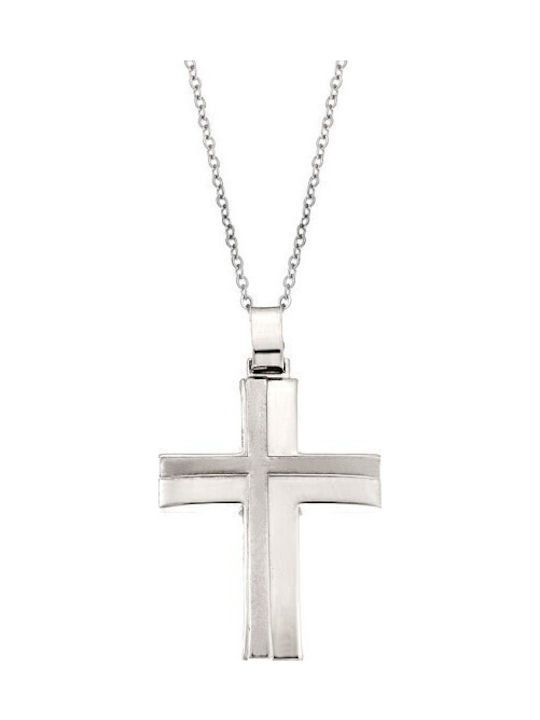 Senza Crucifix Bărbat din Argint fără lanț