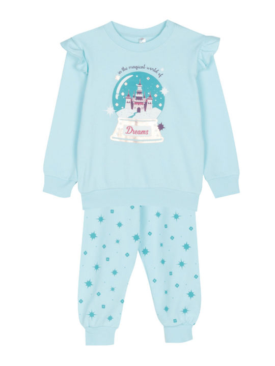 Dreams by Joyce Pijamale Copii Iarna Aqua Castl...