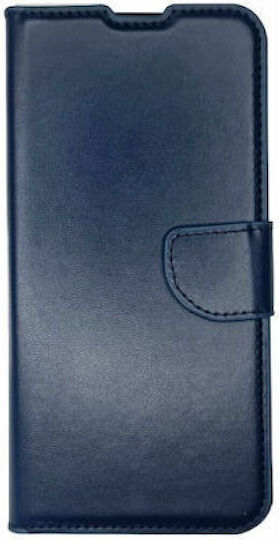 Book Piele Albastru Marin Nokia 4.2