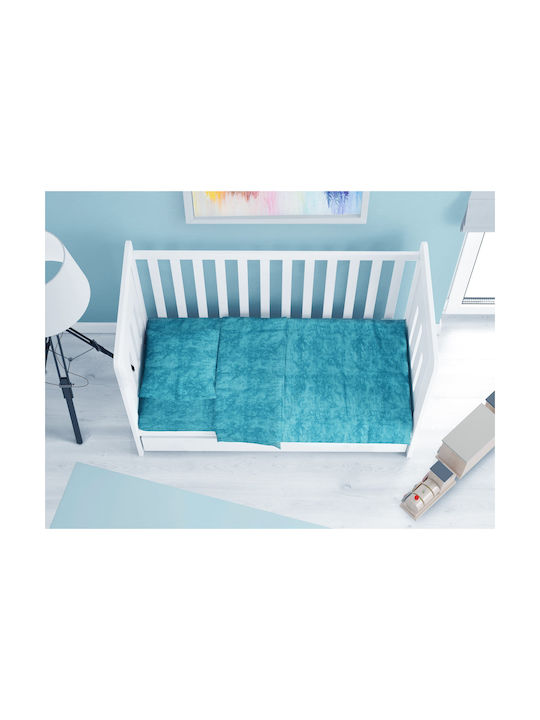 Dimcol Baby Bettbezug turquoise 120x160cm.