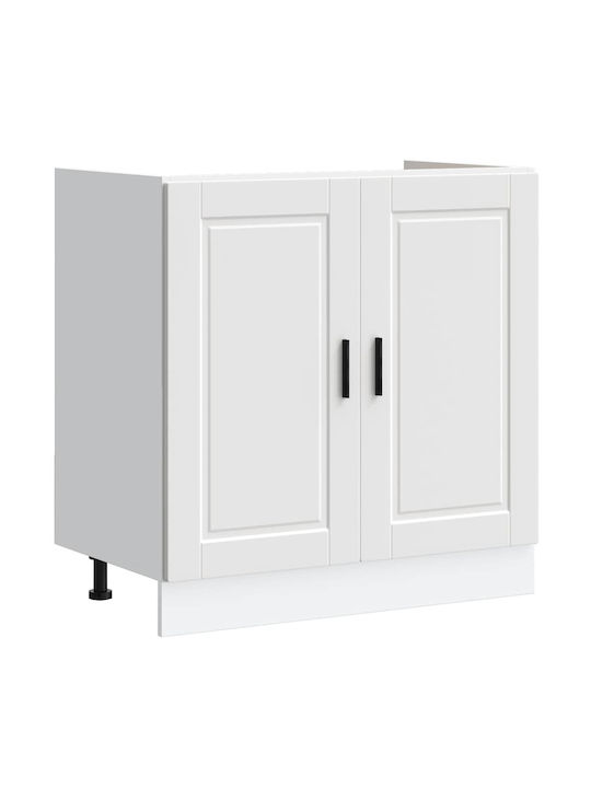 Spülbeckenschrank White 80x46x81.5Stück