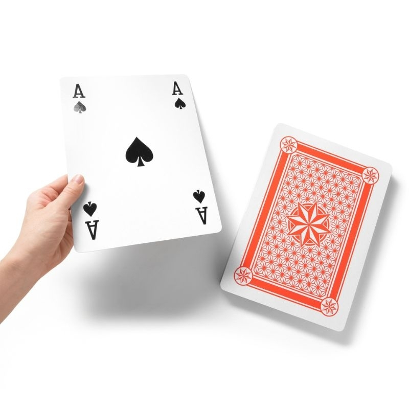 Giant Playing Cards XXL 28 cm Compressed Paper 28x20.6 | Skroutz.mt Giant Playing Cards XXL 28 cm Compressed Paper 28x20.6 | Skroutz.mt