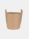 Koopman Декоративна кошница Плетеница с дръжки Beige 28x28бр