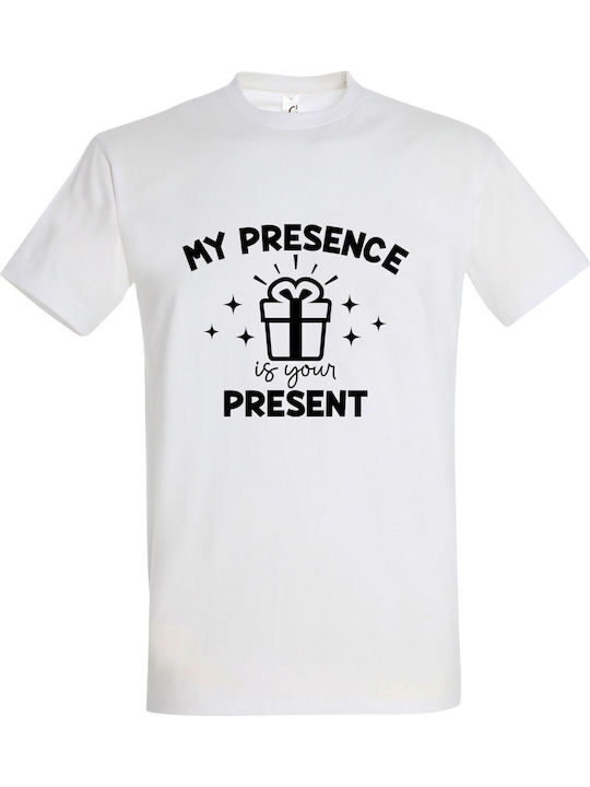 kirikoko Παιδικό T-shirt White My Presence is Y...
