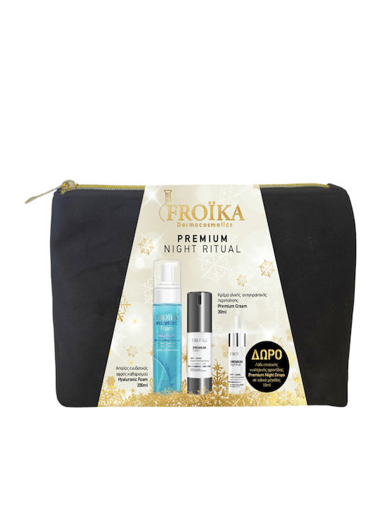 Froika Premium Night Ritual Hautpflegeset für Anti-Aging & Festigung