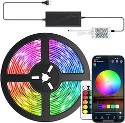 Zafit Αδιάβροχη Ταινία LED Wi-Fi RGB 5m