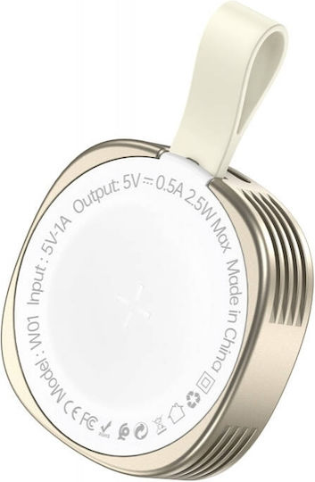 Foneng W01 Безжично зарядно за Apple Watch 2.5W Златно