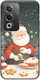 Santa Pastry Oppo A80 5g Black Tpu Μαύρη Σιλικόνη
