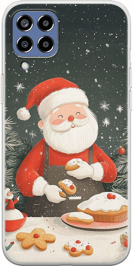 Santa Pastry Samsung Galaxy M33 5g Silicon Transparent TPU Flexibil