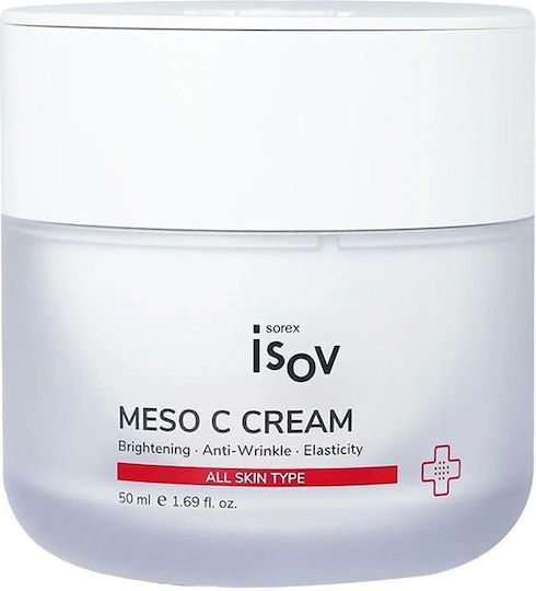Isov Meso Cremă Hidratantă Pentru Față Cu Vitamina C Și Niacinamidă 50ml