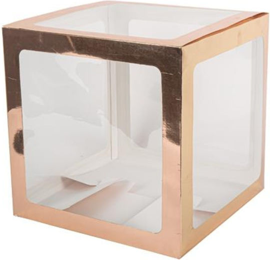 Würfel Roségold 30x30x30cm Schönheit Zuhause