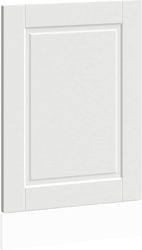 Vidaxl Панел за съдомиялна Porto бял 45x1.5x67 см