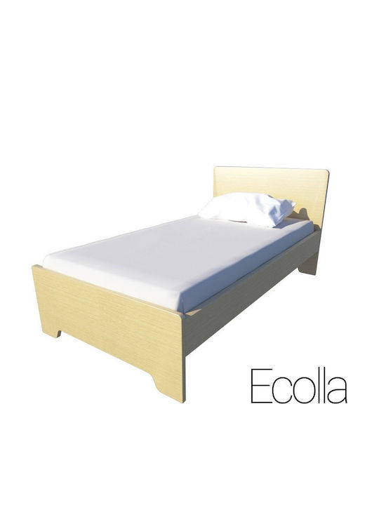 Ecolla Pat pentru Copii Clasic Semi Dublu Lila pentru Saltea 110x190cm