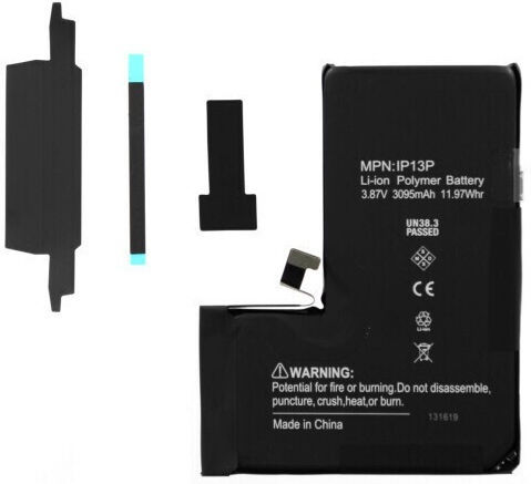 Crack Compatible Replacement Battery 3095mAh for iPhone 13 Pro