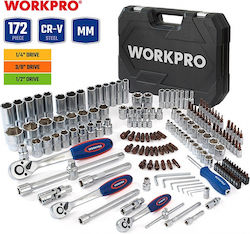 WorkPro WP202545 Καστάνια με Καρυδάκια 172τμχ