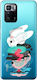 Xiaomi Poco X3 Gt Abstract 50 Transparent Silicone Tpu Θήκη