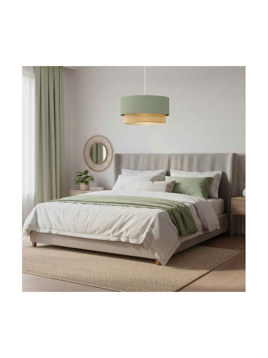 GloboStar Biggie Pendant Light Turquoise with S...