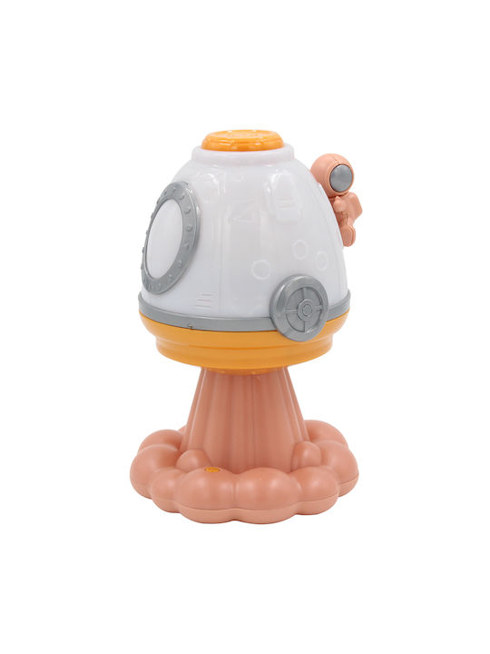 Keskor Kids Portable Lamp Spaceship Orange 19x1...