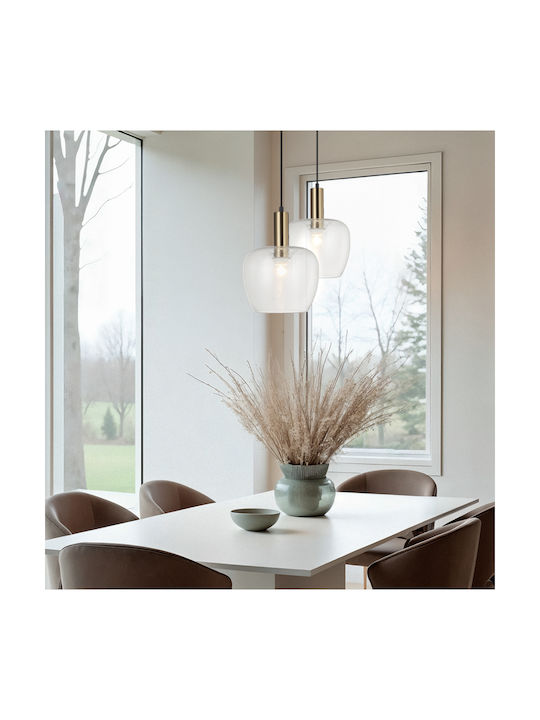 Viokef Pendant Light Transparent 25x250cm