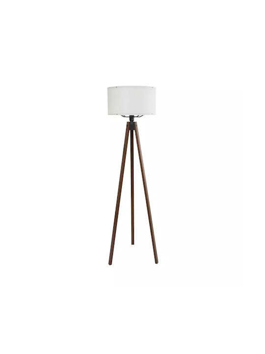 GloboStar Saga Floor Lamp H140xW38cm. with Socket for Bulb E27 Beige