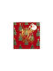 Tri-Coastal Design Jingle Bells Χριστουγεννιάτικη Τσάντα Καμπάνες 40x40x40εκ.