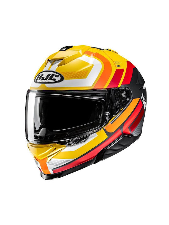 HJC i71 VIZ MC3SF Motorcycle Helmet Full Face E...