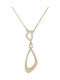Papoulidis Jewellery Charm aus Gold 14K mit Zirkon