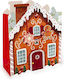 Tri-Coastal Design Gingerbread Paper Christmas Gift Bag Brown