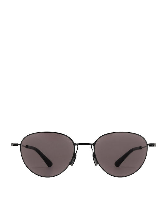 Bottega Veneta Unisex Sunglasses with Black Met...