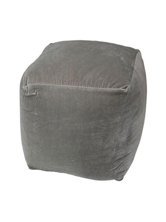 Bean Bag Chair Stool Mod Gray 45x45x45cm